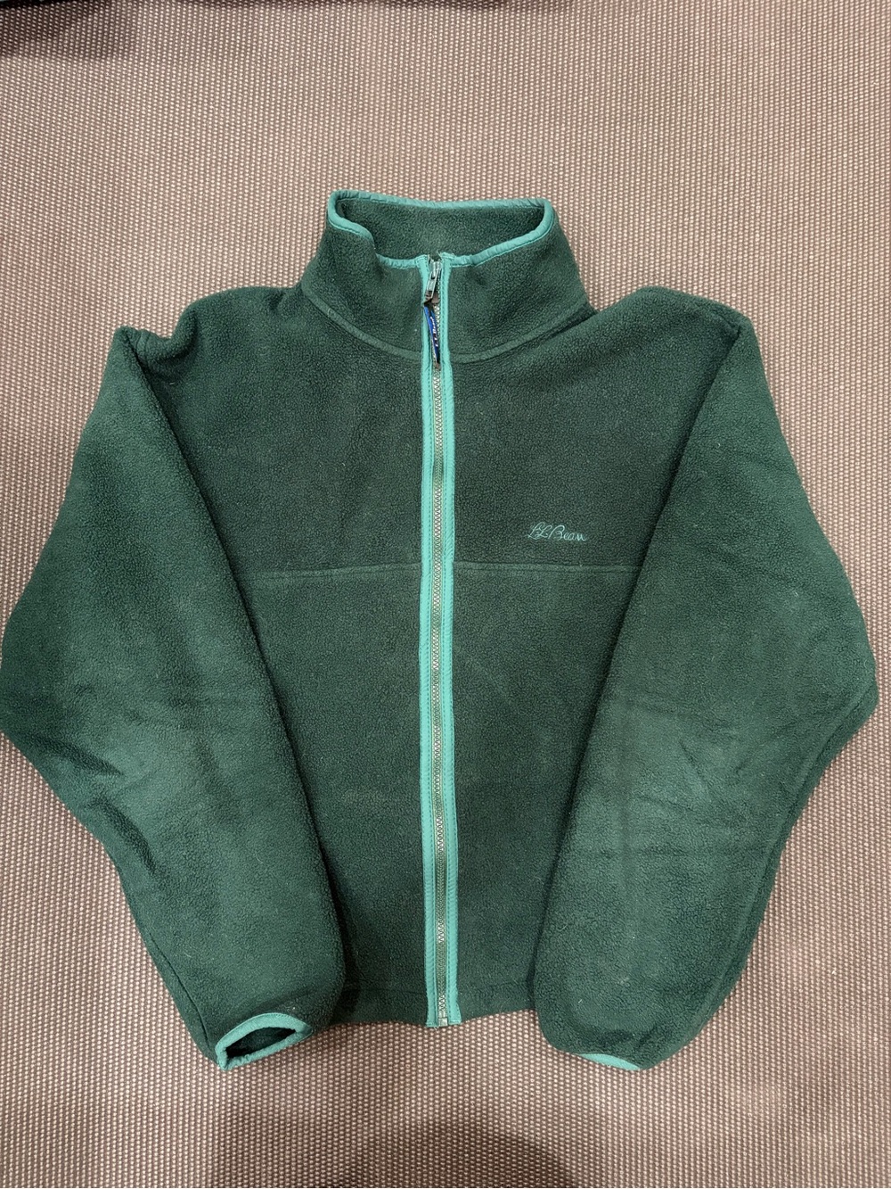 Vintage L.L. Bean Full Zip Fleece Made in USA